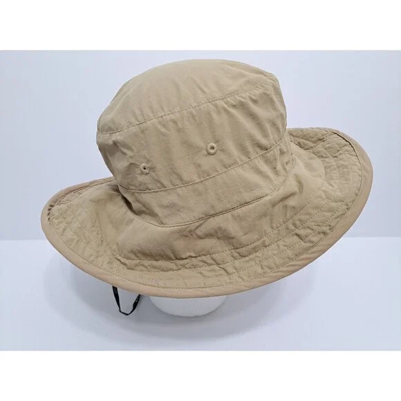 Exofficio Sun Hat Beige Khaki Boonie Bucket Safari Insect Bug Shield Repellent - Picture 4 of 7